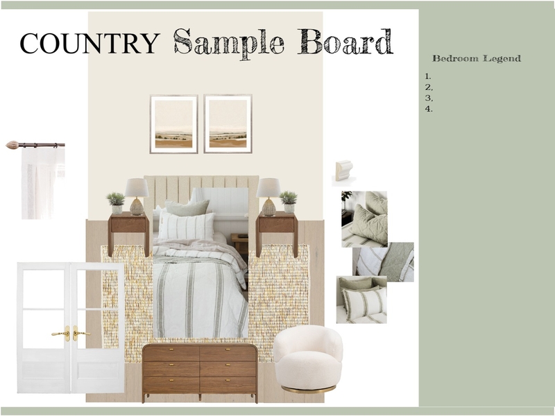 Country Bedroom Sample Board 2 Interior Design Mood Board by michaelahartwig@hotmail.com Country Bedroom Sample Board 2 Interior Design Mood Board by michaelahartwig@hotmail.com