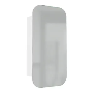 OASIS Rectangle Pencil Edge Mirror Cabinet Matte White 450x900mm by Highgrove Bathrooms, a Vanity Mirrors for sale on Style Sourcebook